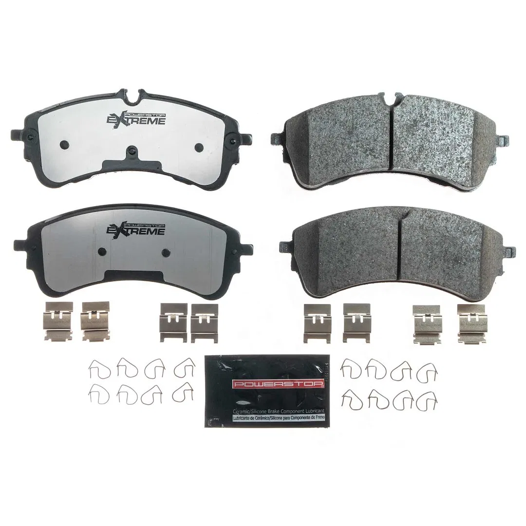 Z36-2280 – POWERSTOP Brake Pad, FMSI Number D2280 Carbon-Fiber Ceramic Set Of 4 With Premium Stainless Steel Hardware